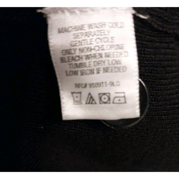 George ME Womens Cardigan 26/28W Black Timeless Preppy Old Money Minimalist Chic - Picture 6 of 6